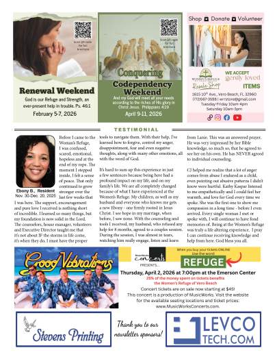 Womens Refuge February 2026 Newsletter2