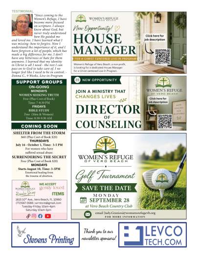 Womens Refuge July 2026 Newsletter2