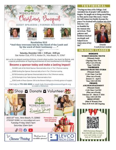 Womens Refuge November 2025 Newsletter2